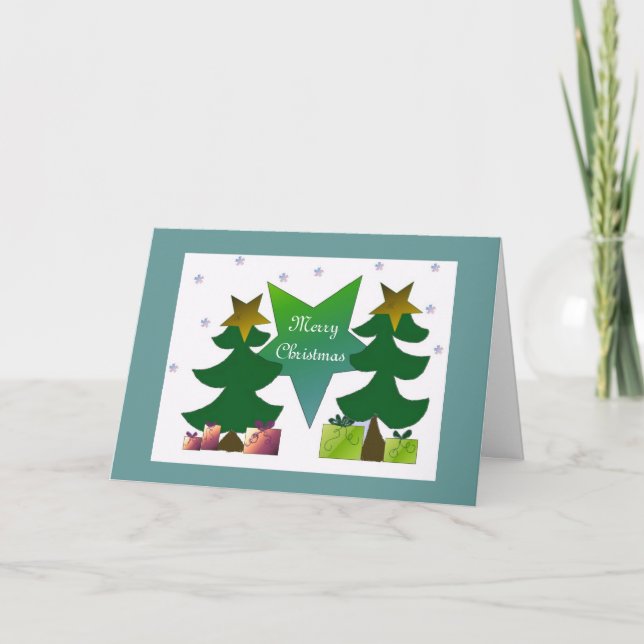 Christmas Wishes Holiday Card (Front)