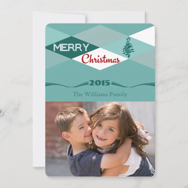 Christmas wishes holiday card (Front)