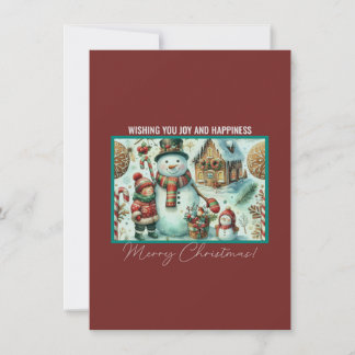 Christmas Wishes Holiday Card