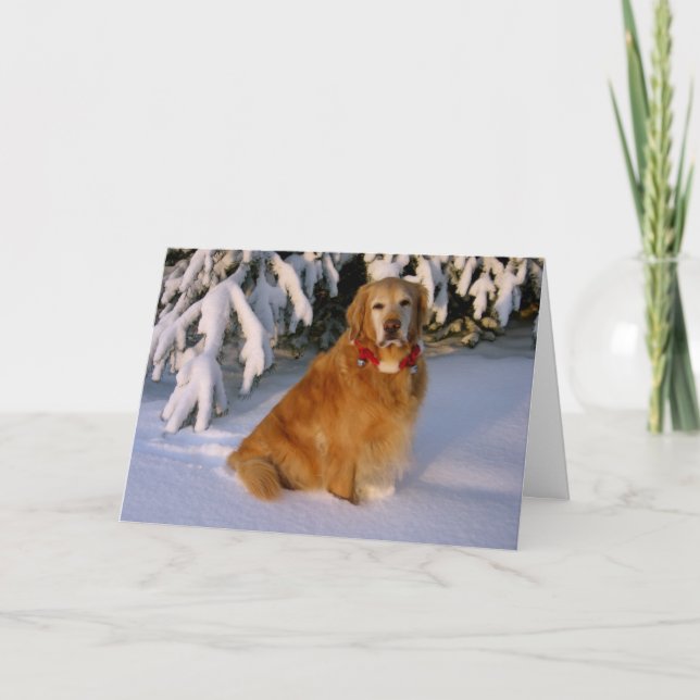 Christmas Wishes Holiday Card (Front)