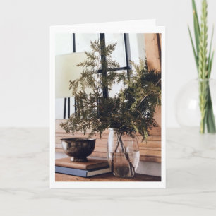 CHRISTMAS WISHES HOMES STYLE CARD