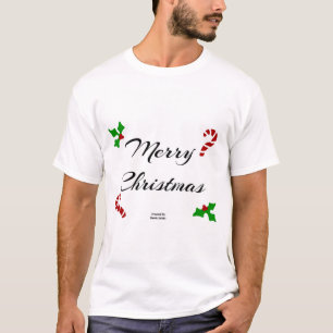 Christmas Wishes Men's White T-Shirt