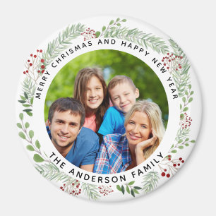 Christmas wishes photo magnet gift idea