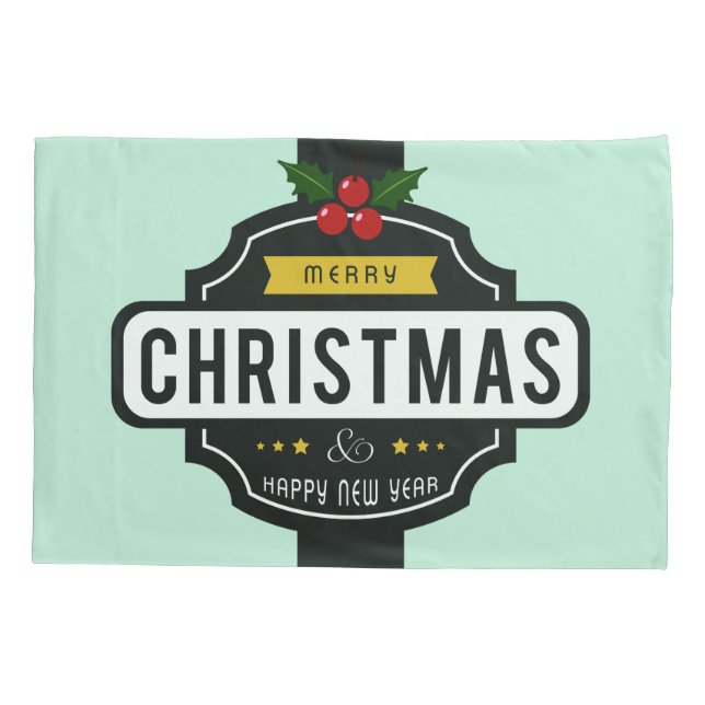 Christmas Wishes pillowcase (Back)