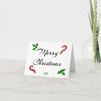 Christmas Wishes Small Greeting Card