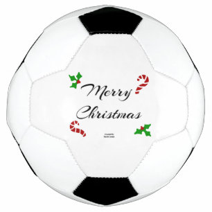 Christmas Wishes Soccer Ball