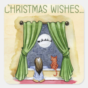 christmas wishes stickers