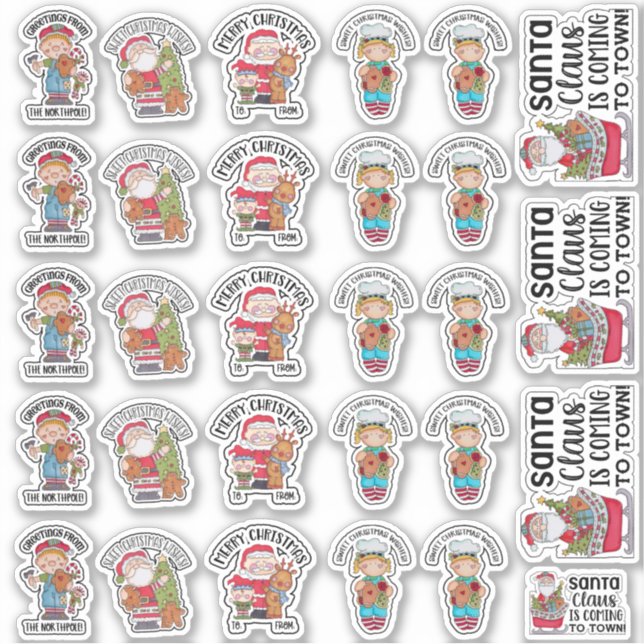 Christmas Wishes Stickers (Front)