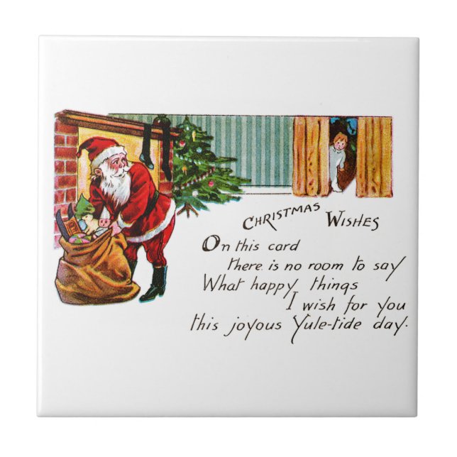 Christmas Wishes Tile (Front)