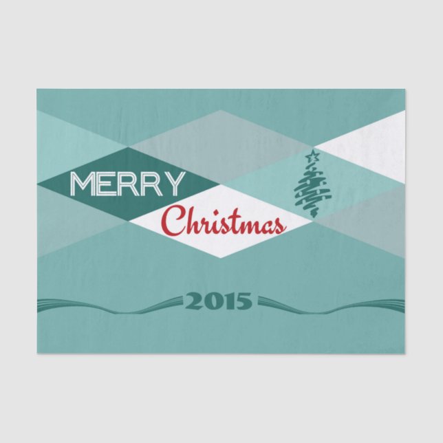Christmas wishes tissue paper (Front)