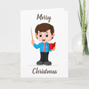 CHRISTMAS WISHES **TO A SPECIAL TEACHER** CARD