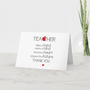 CHRISTMAS WISHES TO THE BEST TEACHER CARD
