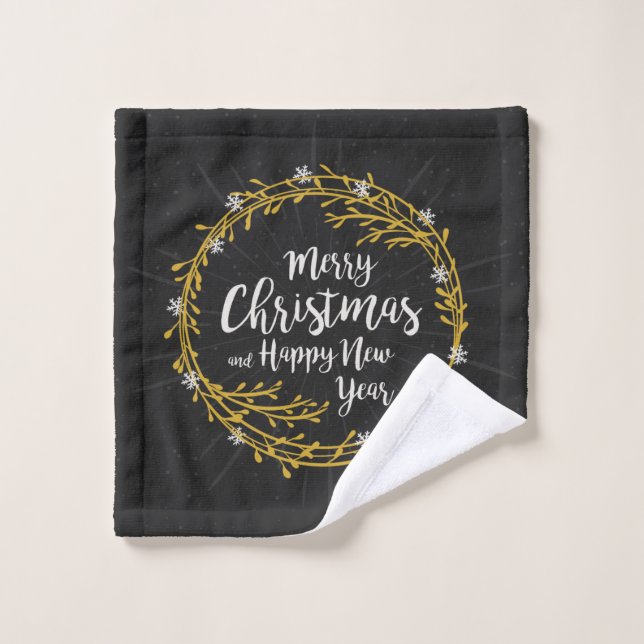 Christmas Wishes wash cloth (Wash Cloth)