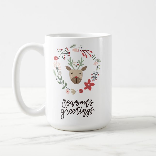Christmas Wishing Gift Coffee Mug (Left)