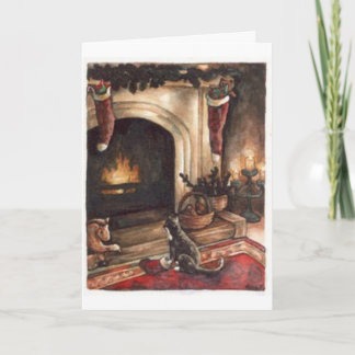 Christmas Wishing Holiday Card