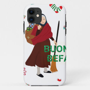 christmas Witch buona Befana iPhone 11 Case