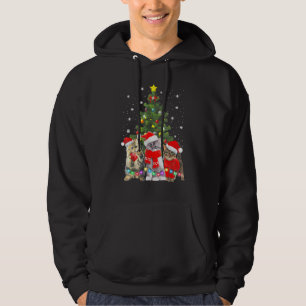 Christmas With My Cats Cat Pyjamas Family Hoodie