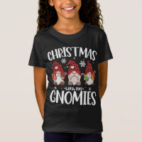 Christmas With My Gnomies Buffalo Red Plaid Gnome