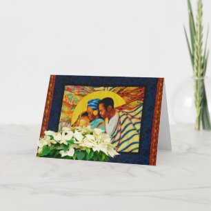 Christmas with the Holy Family Holiday Card