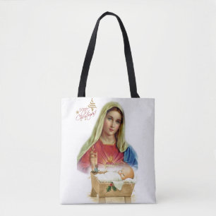 Christmas Women's Tote Bags, Jesus Christ Bag