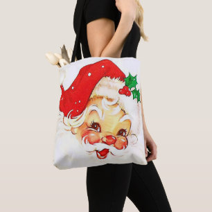 Christmas Women's Tote Bags, Santa
