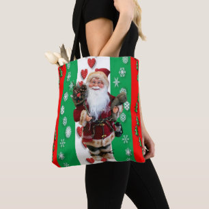 Christmas Women's Tote Bags, Santa Bag