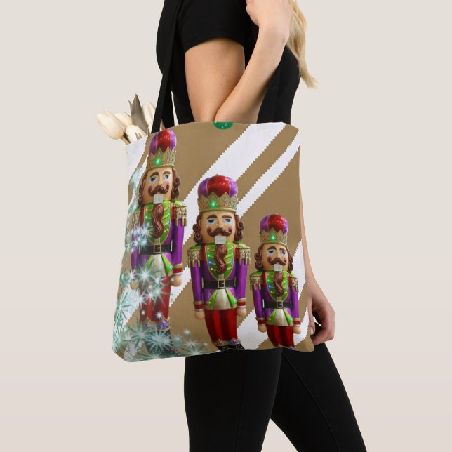 Christmas Women's Tote Bags, Soldier (Close Up)