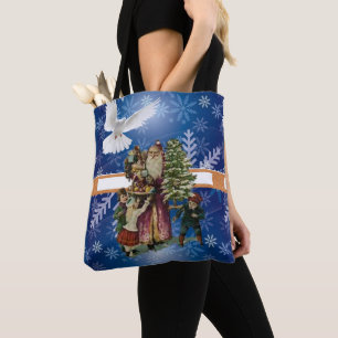 Christmas Women's Tote Bags, Vintage Bag
