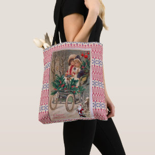 Christmas Women's Tote Bags, Vintage Bag
