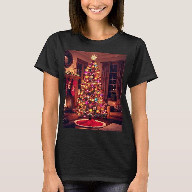 christmas womens tshirts 2025 (Front)