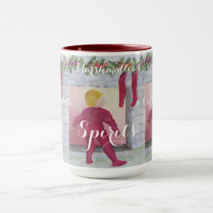 CHRISTMAS WONDER FIREPLACE MUG