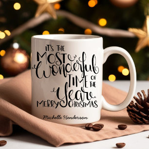Christmas Wonderful Time of Year Coffee Mug