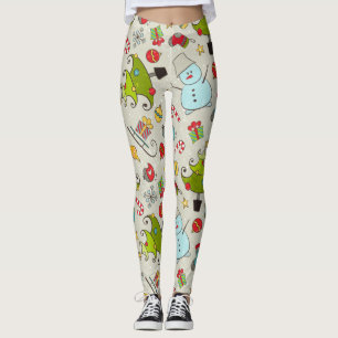 Christmas Wonderland Fun Leggings