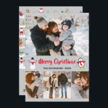 Christmas Wonderland Snowman Penguin 4 Photo Holiday Card<br><div class="desc">Christmas Wonderland Snowman Penguin 4 Photo Holiday Card</div>