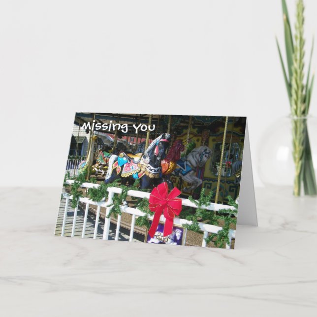 "CHRISTMAS WON'T BE THE SAME WITHOUT YOU" HOLIDAY CARD (Front)