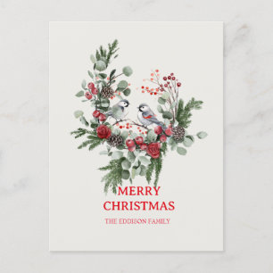 Christmas Woodland Minimalist Simple Holiday 1