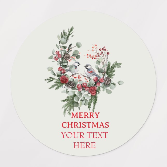 Christmas Woodland Minimalist Simple Holiday 1 (Design 1)
