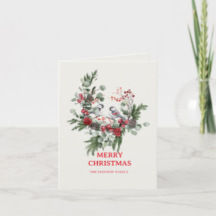 Christmas Woodland Minimalist Simple Holiday 1