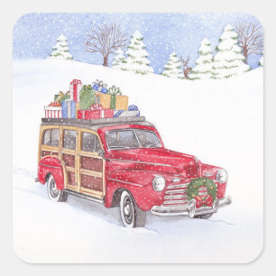 Christmas Woody sticker