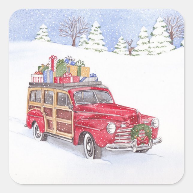 Christmas Woody sticker (Front)