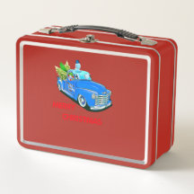 Christmas Woody Truck Tree Gift For Xmas Vacation
