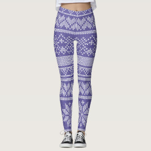 Christmas Wool Knit Sweater Christmas Holiday Leggings