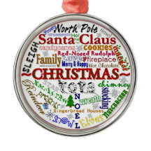 Christmas Word-Art - Ornament