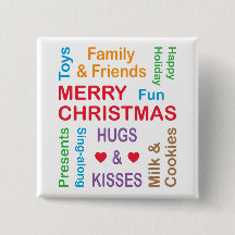 Christmas words of the Holiday