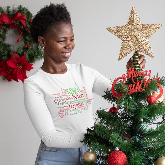 Christmas Words Sweatshirt (Creator Uploaded)