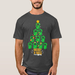 Christmas Workout Funny Xmas Gym Training 1  T-Shirt
