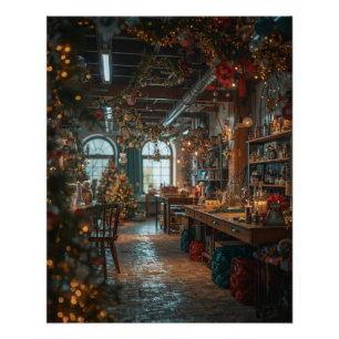 Christmas Workshop Poster