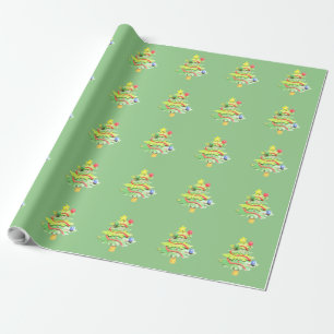 CHRISTMAS WRAP STYLE AND DESIGN WRAPPING PAPER