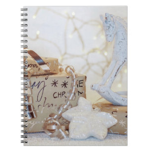Christmas Wrapped Parcels Notebook