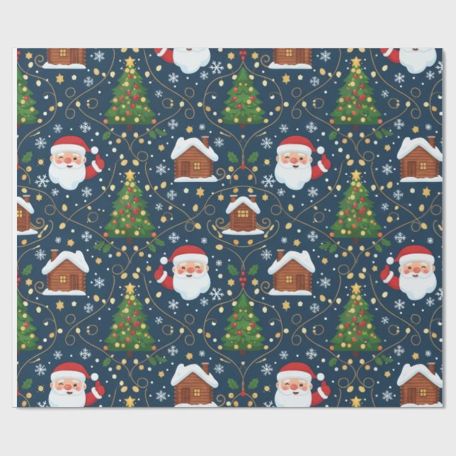 Christmas Wrapping Paper (Flat)